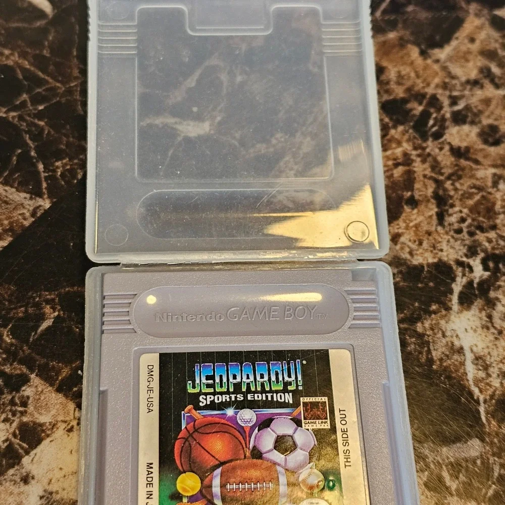 Jeopardy Sports Edition Nintendo Game Boy DMG-JE-USA GameTek Retro Trivia Cart